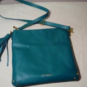 Joy & Iman  teal handbag